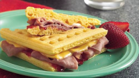 Breakfast Wafflewiches Recipe - Pillsbury.com image