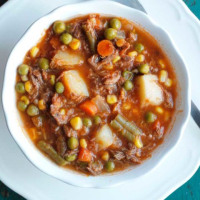 AMISH VEGETABLE BEEF SOUP RECIPE RECIPES