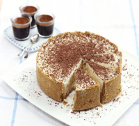 Frozen cheesecake with Baileys & chocolate recipe | BBC ... image