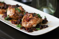 Seared Monkfish with Balsamic and Sun-Dried Tomatoes ... image