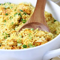 One Pot Yellow Chicken and Rice — Let's Dish Recipes image