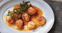Scallops with Herbed Brown Butter Recipe | Bon Appétit image