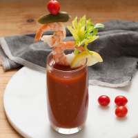 Bloody Mary with Shrimp Recipe | EatingWell image