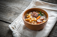 Traditional Spanish Bean Soup Recipe - I Really Like Food! image