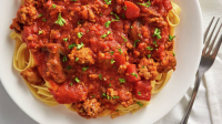 Slow-Cooker Meaty Italian Spaghetti Sauce Recipe ... image