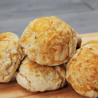 Cheddar-Stuffed Biscuits Recipe by Tasty image