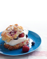 Raspberry Shortcakes | Martha Stewart image
