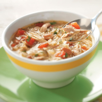 Cajun Chicken & Rice Soup Recipe: How to Make It image