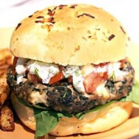 Feta-Stuffed Hamburgers Recipe | Allrecipes image