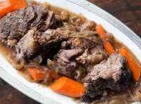 Sunday Pot Roast with Gravy (for ... - Just A Pinch Recipes image