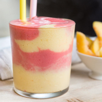 Strawberry Peach Smoothie from Yoplait® Recipe | Allrecipes image