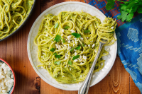 Green Spaghetti Recipe - Espagueti Verde With Poblano ... image
