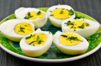 Hard Cooked Eggs in the Oven (Baked Eggs) Recipe - Food.com image
