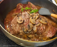 Stove Top Sirloin Steak Marsala | What's Cookin' Italian ... image