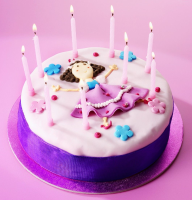 Girls Birthday Cake with Candles recipe | Eat Smarter USA image
