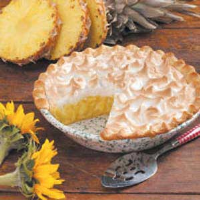 Pineapple Meringue Pie Recipe: How to Make It image