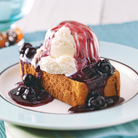 Blueberry Shortcake Sundaes Recipe: How to Make It image