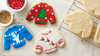 Ugly Christmas Sweater Sugar Cookies Recipe - Pillsbury.com image