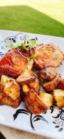 AIR FRYER CHICKEN THIGHS AND POTATOES RECIPES