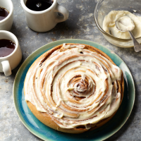 CINNAMON ROLL CAKE WITH CREAM CHEESE FROSTING RECIPES
