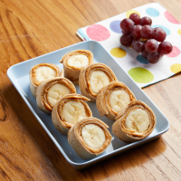 Peanut Butter-Banana Roll-Ups Recipe | EatingWell image