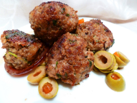 Spanish Meatballs With Green Olives Recipe - Food.com image