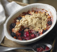Apple & blackberry crumble recipe | BBC Good Food image