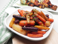 Air-Fried Carrots with Balsamic Glaze Recipe | Allrecipes image