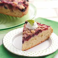 Mixed Berry Cake Recipe: How to Make It - Taste of Home image
