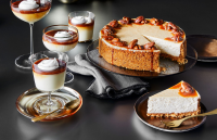 Bourbon-Praline Cheesecake Recipe | Southern Living image