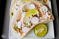 Chicken Barbacoa Soft Tacos Recipe - Mission Foods image