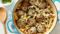 One-Pot Swedish Meatballs with Egg Noodles Recipe ... image