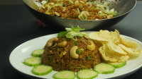 Vegetarian Nasi Goreng Fried Rice - One Pot Meals image
