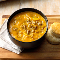 Pumpkin Sausage Soup Recipe: How to Make It image