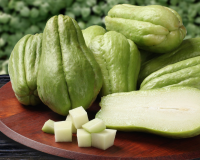 Sauteed Chayote with Garlic and Herbs Recipe | Epicurious image