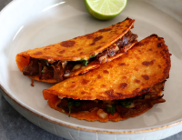 Beef Birria Queso Tacos with Consomé | Allrecipes image