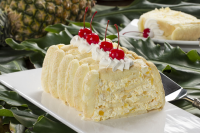 Pineapple Freezer Cake | MrFood.com image