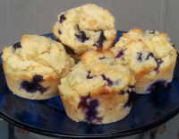 Blueberry Scone Muffins Recipe - Food.com image