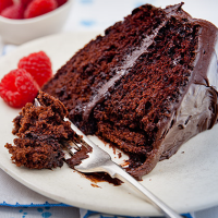 Super Moist Chocolate Mayo Cake Recipe | MyRecipes image