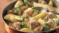 MEATBALLS WITH POTATOES RECIPES