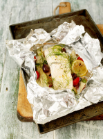 Fish in a bag - Jamie Oliver recipes image