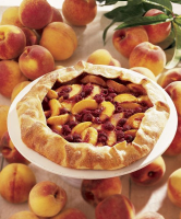 Peach-Raspberry Galette - Good Housekeeping image
