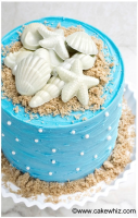 Easy Beach Cake - CakeWhiz image