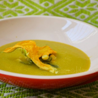 Pumpkin Flower Soup Recipe | Yummly image