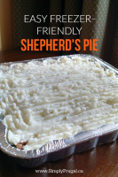 Easy Freezer Friendly Shepherd's Pie - Simply Frugal image