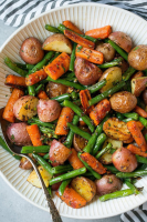 ROASTED GREEN BEANS AND CARROTS RECIPES