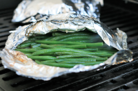 GREEN BEANS ON THE GRILL IN FOIL RECIPES