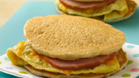 Panwiches (Pancake Sandwiches) Recipe - BettyCrocker.com image