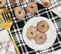 Air Fryer Cinnamon Sugar Doughnuts With Canned Biscuits ... image