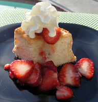 SMALL ANGEL FOOD CAKES RECIPES